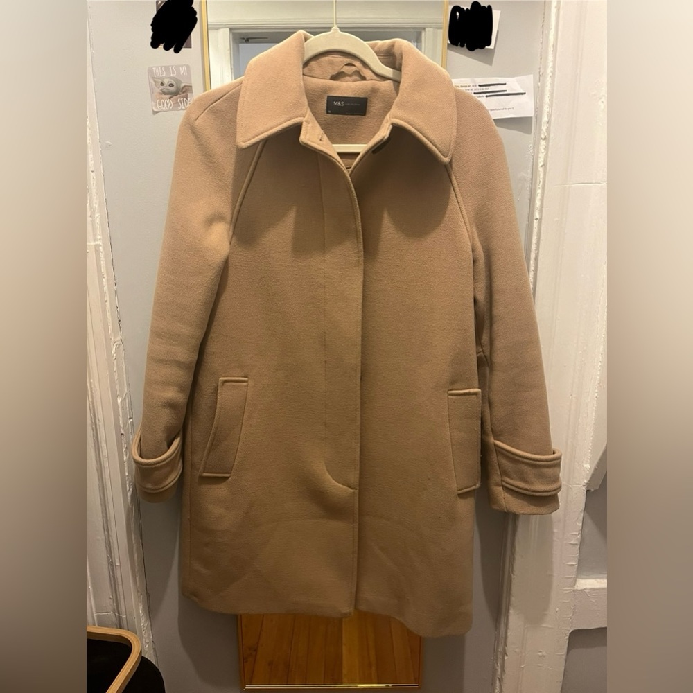 Marks and Spencer Camel Coat